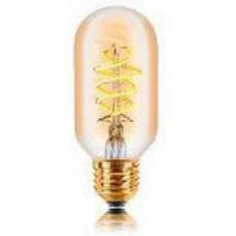 Лампа светодиодная филаментная диммируемая E27 5W 2200К золотая  - 1